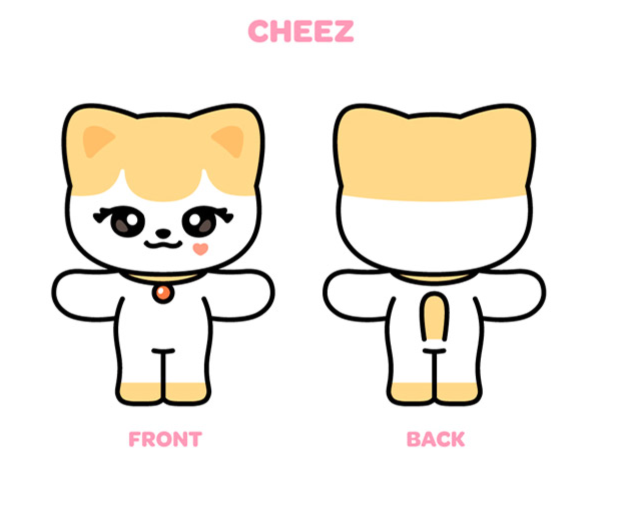 IVE - OFFICIAL MD - IVE CHARACTER PLUSH DOLL MINIVE – KPOP Store in USA