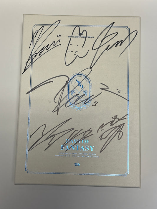 SF9 AUTOGRAPHED 2020 SEASON'S GREETING DAYS OF FANTASY