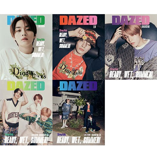 Dazed & Confused Korea 2023 July | Stray Kids: Lee Know, Seungmin I.N