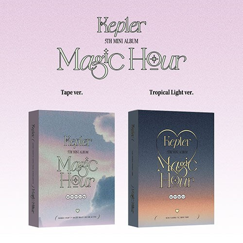 [PREORDER] Kep1er - 5th Mini Album [Magic Hour] (Unit ver.)