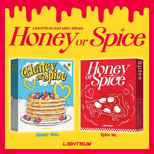 [PREORDER] LIGHTSUM - 2nd Mini Album [Honey or Spice]