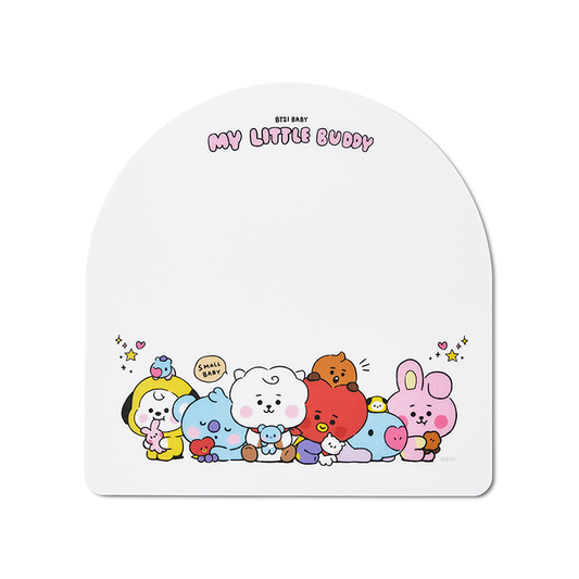 WHITE MOUSE PAD