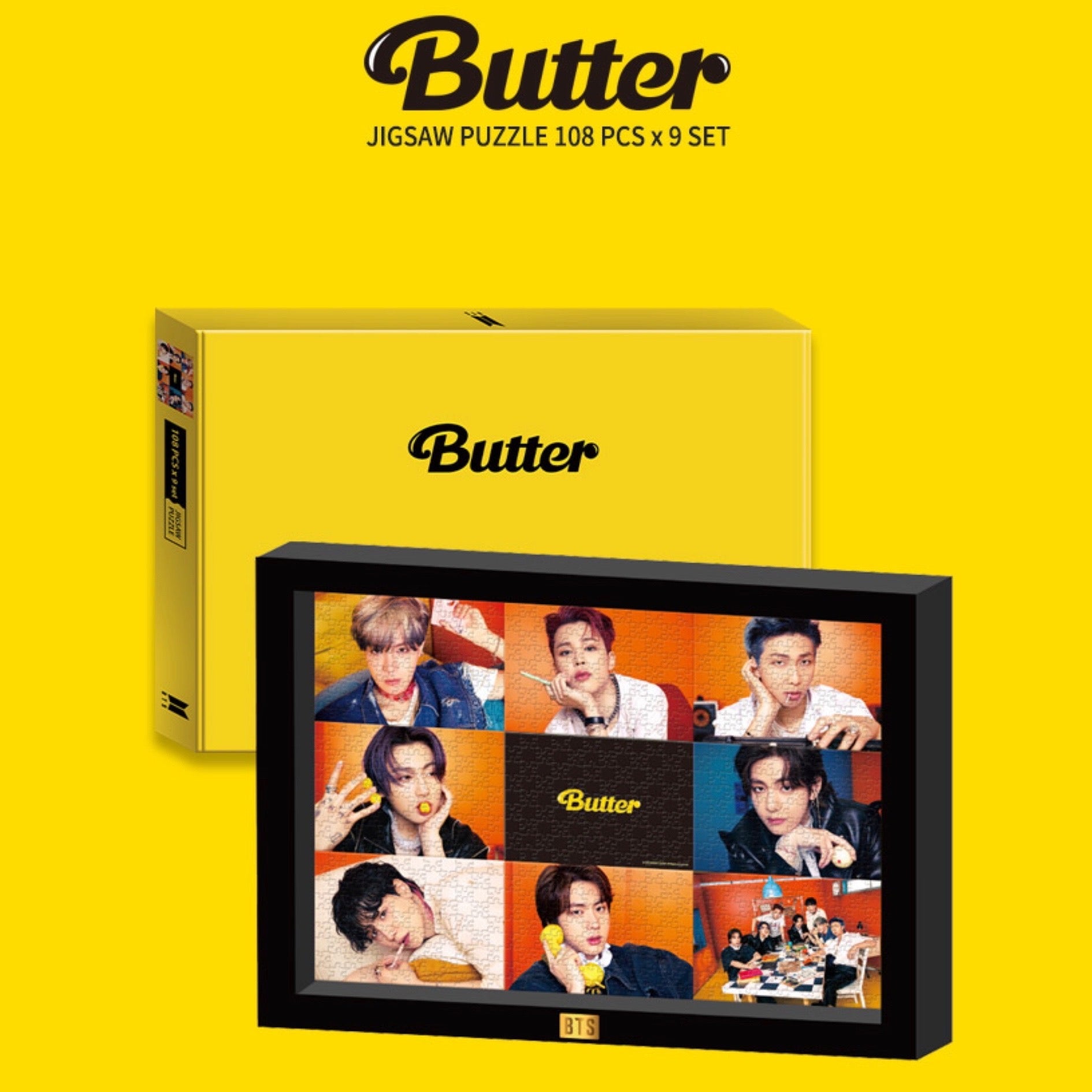 bts butter puzzle set