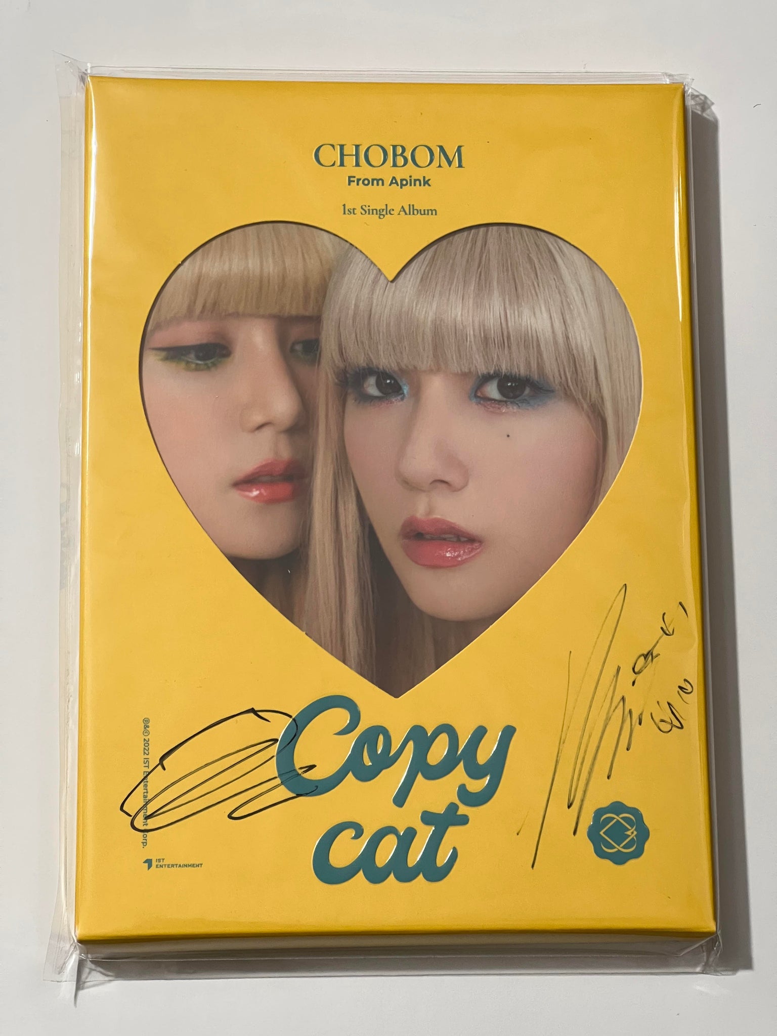 Chobum Copy Cat Autographed Album