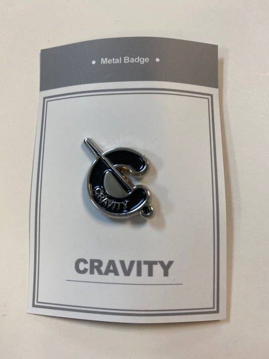 cravity logo pin