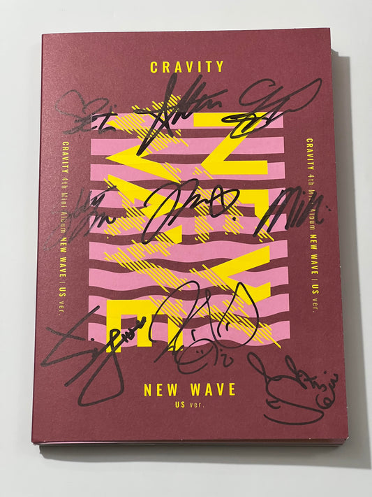Cravity New Wave (US ver) Autographed Album